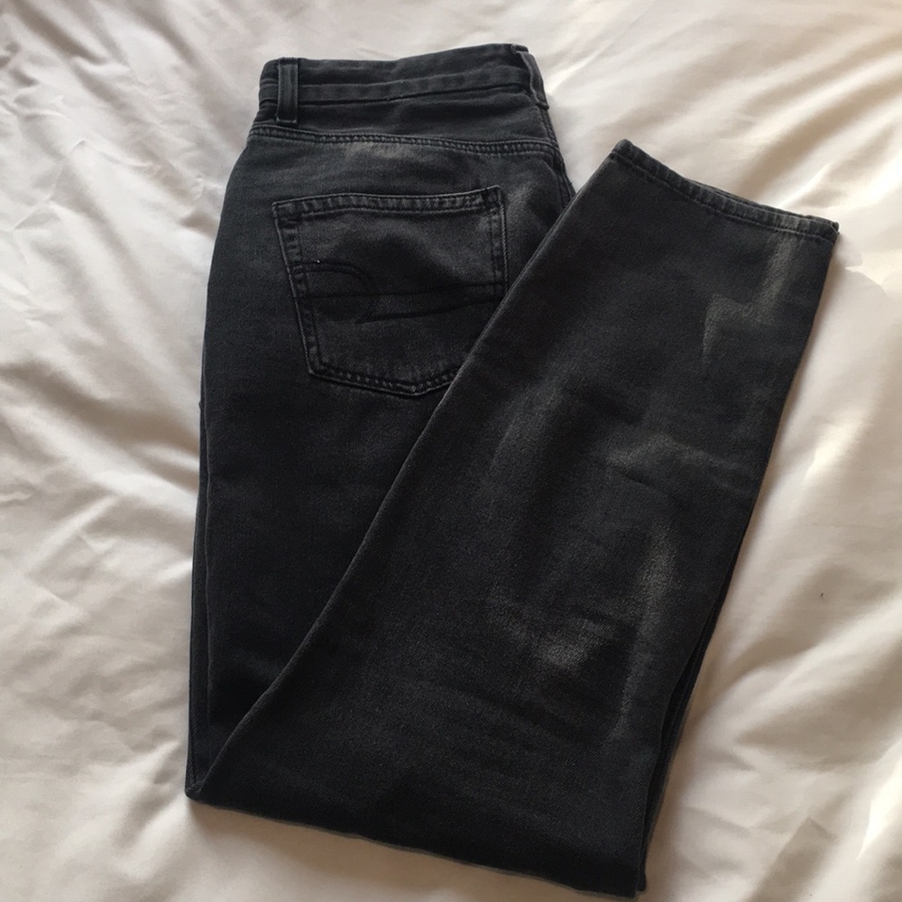 American eagle stretch mom jean